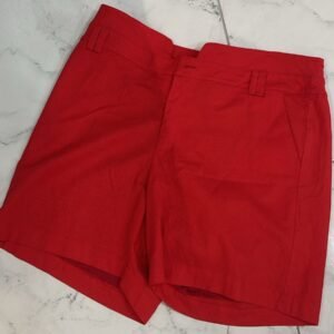 Bermuda Plus Size de Linho c/ Recorte