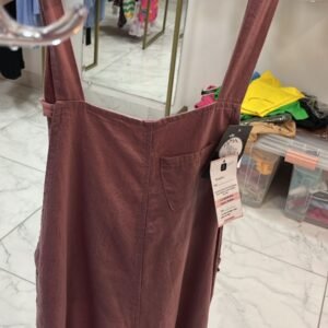 Jardineira Linho c/ Botão