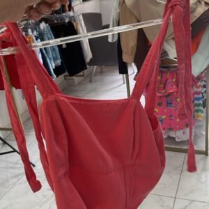 Cropped c/ Alça Amarrada